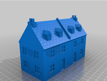 fow townhouse v3 arctic fox 3d print model - Mito3D