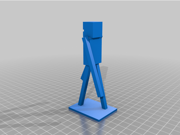 Minecraft enderman cmcengine 3D print model - Mito3D