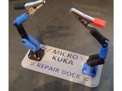 micro pcb support kuka arm - dual remix dapostol73 3d print model - Mito3D