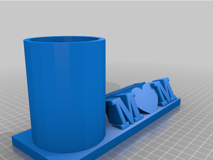 mom pen cup kb3kyx 3d print model - Mito3D