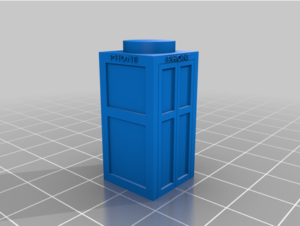 old phone booth weelittlecars 3d print model - Mito3D