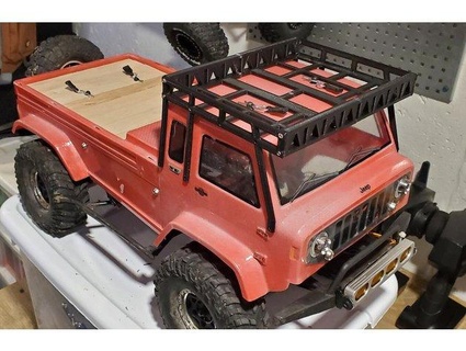 rc 1 10th scale roof rack jeep mighty fc body cj oolay88 3d print model - Mito3D