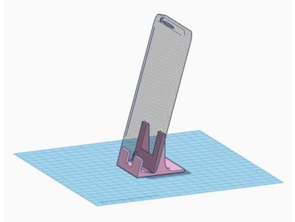 Iphone ficar pé gshoww 3d print model - Mito3D