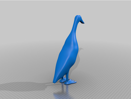 indian runner duck alockwoodengineering 3d print model - Mito3D