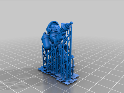 space frog jamiekorte 3d print model - Mito3D
