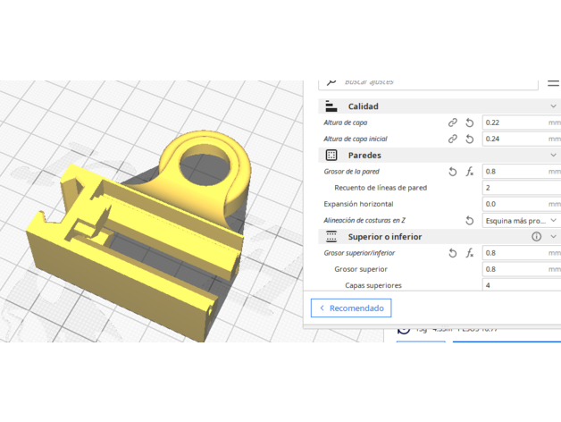 soporte filamento ender 3 any2021 3D print model - Mito3D