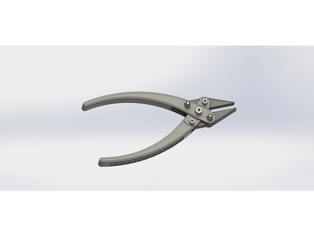 parallel jaw pliers djurmamma 3D print model - Mito3D