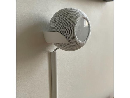 homepod mini simple wall mount serpula 3d print model - Mito3D