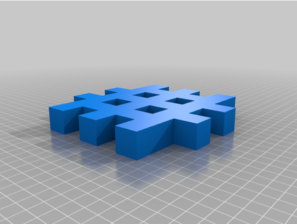 waffle quadra fannyp 3d print model - Mito3D