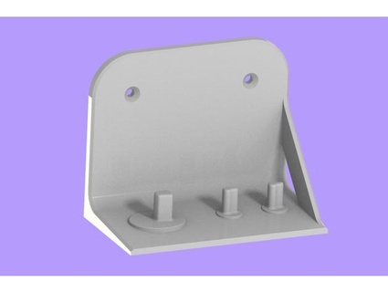 elektrisch Zahnbürste Wandhalterung oral Braun kompatibel achkeineahnung1 3d print model - Mito3D