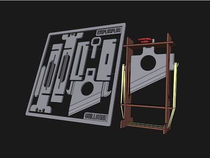 guillotine kit card eyeplusplus 3d print model - Mito3D
