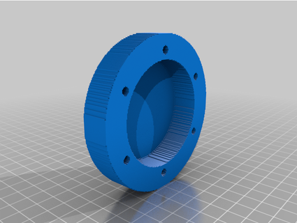 6 x 70mm wheel spacer detox 3d print model - Mito3D