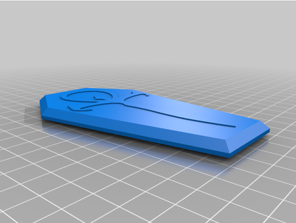 bükülme kilit tabut vtm logo topper Leorolar 3d print model - Mito3D
