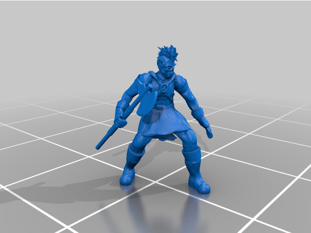 orc Guerreiro sodanug 3D print model - Mito3D