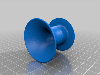 Glockenmaul Einlass Reynolds Experiment Marshallmccray 3d print model - Mito3D
