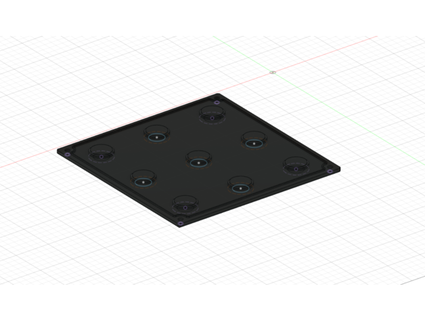direttore volo v2 3x3 magnetico copertina guaina remixare sus ingegnere 3d print model - Mito3D