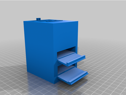 batteria dispenser jacklucier 3d print model - Mito3D