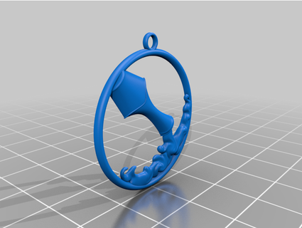 Verseau pendentif Darius shem 3d print model - Mito3D