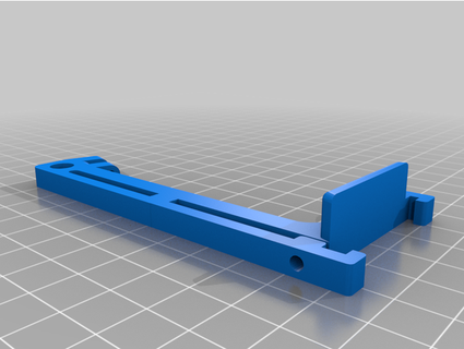 ender 3 z axis tripod screw mount longer pi cam upbox17 3d print model - Mito3D