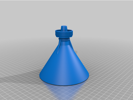 milk jug filter funnel richfirman 3d print model - Mito3D