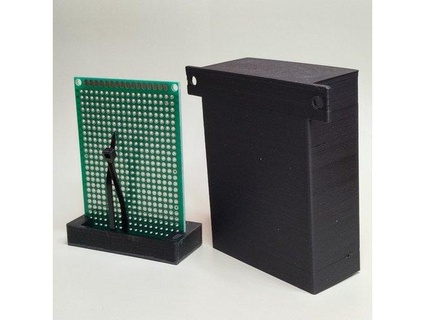 ventilated case circuit board mancas 3d print model - Mito3D