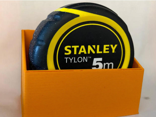 stanley Tylon 5m nastro misurare pannello forato titolare supporto akyrho 3D print model - Mito3D