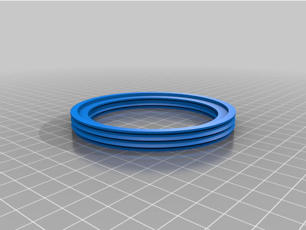 shower drain seal ring 90-73 5mm christ1974 3D print model - Mito3D