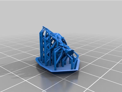maligno crânio apoiado jimjimjimmyjim 3d print model - Mito3D