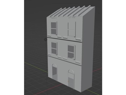 1900 ciudad casa kr0n10n 3d print model - Mito3D