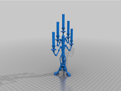 inscryption p1 candle holder grayxsubxsonicx  3d print model - Mito3D
