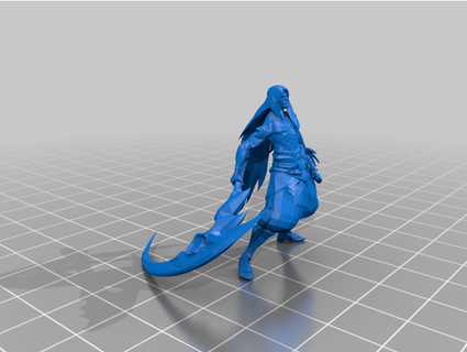 kayn - shadow assassin moonister 3d print model - Mito3D