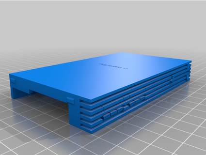 ps2 case tinkerboard 2 2s retrogamingrewind 3d print model - Mito3D
