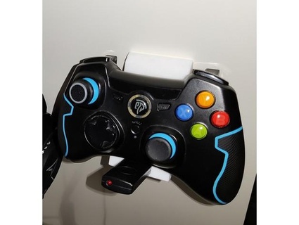 easysmx gamepad wall mount support ctocyto 3d print model - Mito3D
