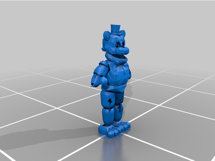 withered freddy 2 movieprops 3d print model - Mito3D