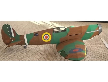 Spitfire v1 Rahmen fliegend Flugzeug 1000mm the3vilroyce 3d print model - Mito3D