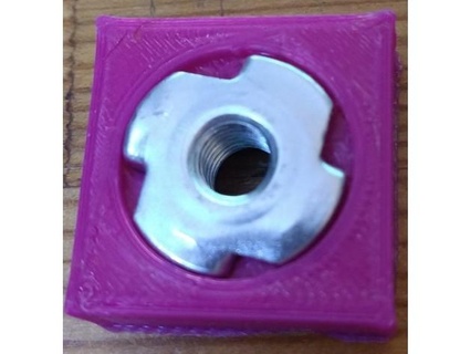receptacle drive-in nut m10 driveshaft 3d print model - Mito3D