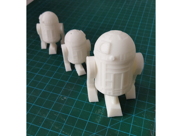 r2d2 like salt shaker redogre 3D print model - Mito3D