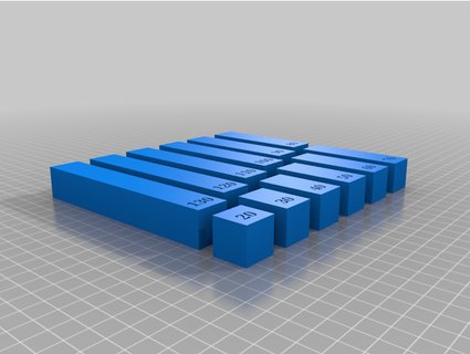 Abstand Block manishwayz 3d print model - Mito3D
