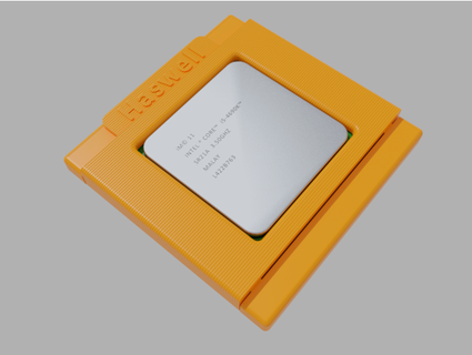 haswell CPU caso bainha waffles ar 3d print model - Mito3D