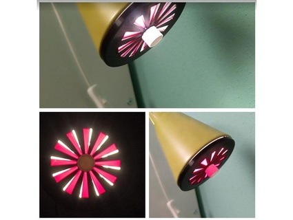 ikea kvart megnetic lamp shade milangajic 3d print model - Mito3D