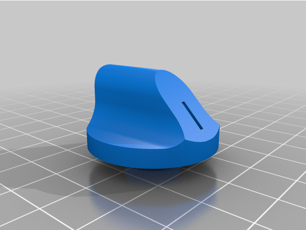 itho kitchen fan knob desch 3D print model - Mito3D
