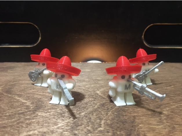 mariachi maker bots winegar21 3D print model - Mito3D