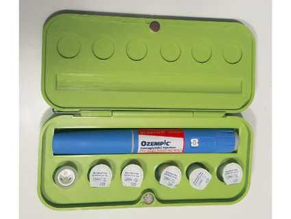 ozempic syringe case thanekew 3d print model - Mito3D
