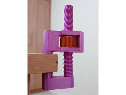 simple adjustable clamp developwithdirk 3d print model - Mito3D
