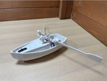 rc rangée bateau acheter 3d print model - Mito3D
