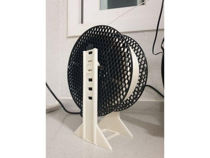 height adjustable spool holder einsbon 3d print model - Mito3D