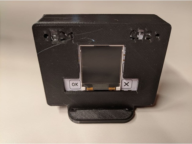 caja medidor co2 pára placa ed1 opcion3d 3D print model - Mito3D