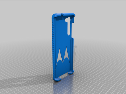 motorola borde xt2063 caso funda 713 3d print model - Mito3D