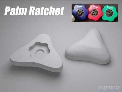 palm ratchet rexxenexx 3d print model - Mito3D