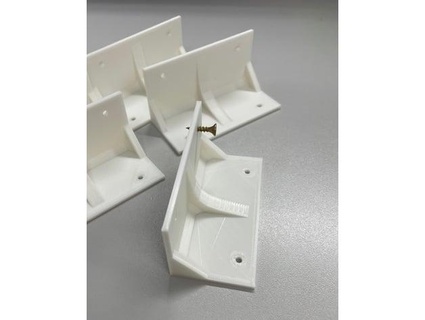 corner bracket 2-way angle bevaa 3d print model - Mito3D